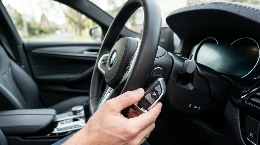 Synchronisation de la clé de la Peugeot 308 sur le lecteur de secours après changement de pile